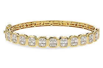 F275-09526: BANGLE .81 TW BAGUETTE 1.00 TW