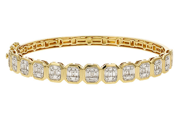 F275-09526: BANGLE .81 TW BAGUETTE 1.00 TW