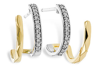 F275-13108: EARRINGS .12 TW