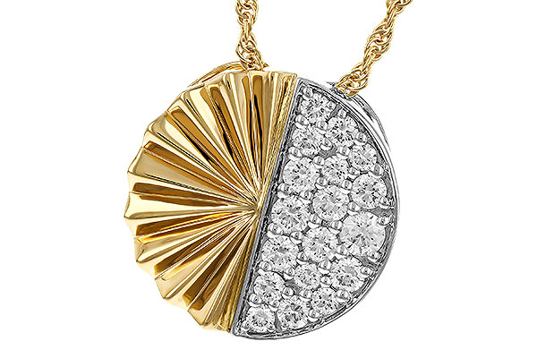 F275-15826: NECKLACE .50 TW