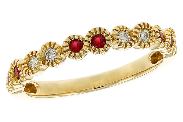F275-15890: LDS WED RG .16 TW RUBY .25 TGW