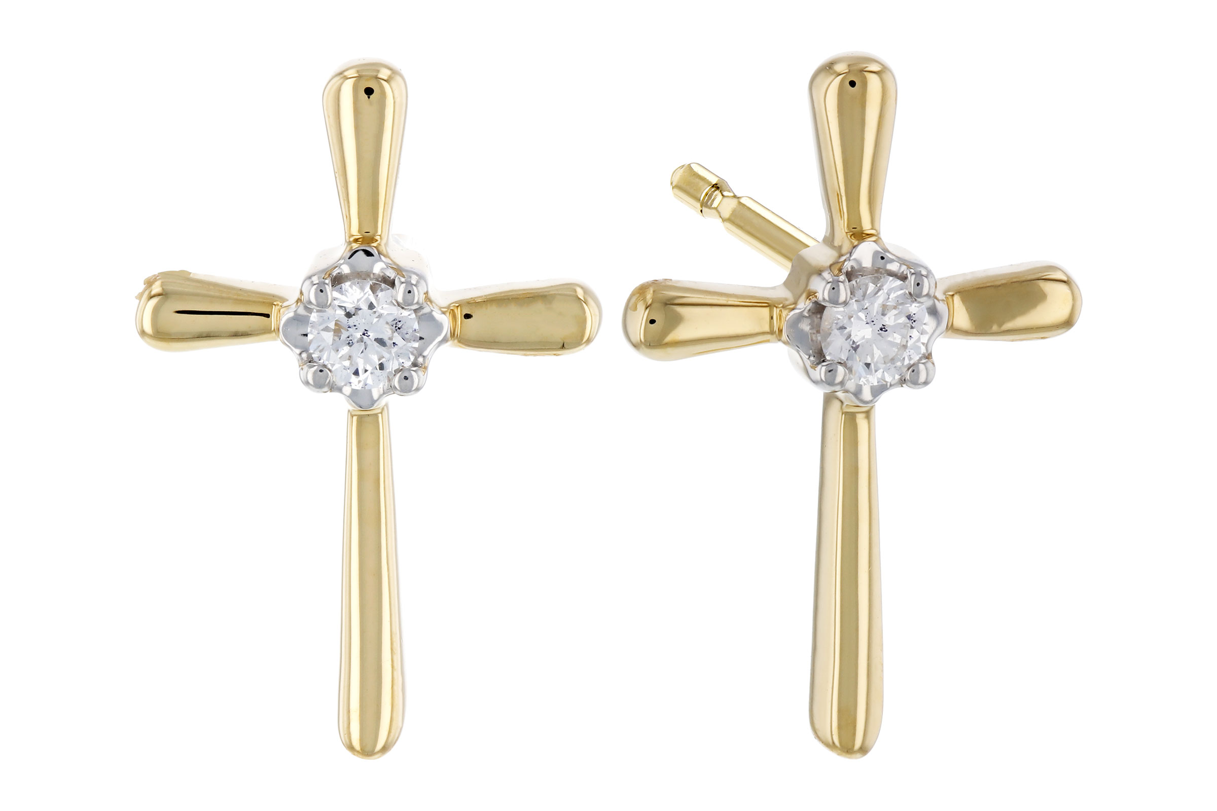 F276-01308: EARRINGS .04 TW