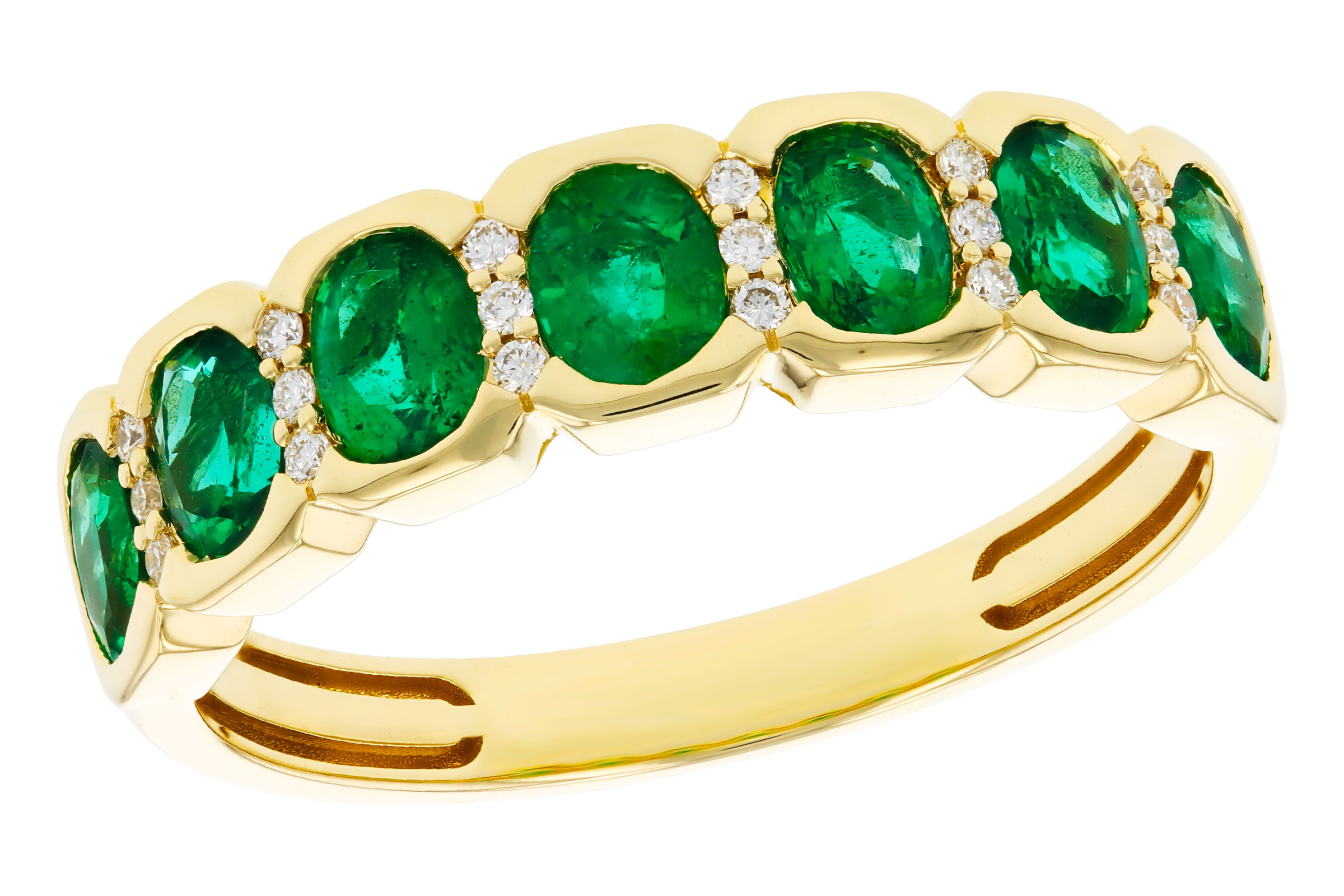 F276-02263: LDS WED RG 1.15 TW EMERALD 1.22 TGW