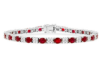 G000-55881: BRACELET 7.10 RUBY 7.92 TGW