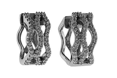 G000-63181: EARRINGS .50 TW
