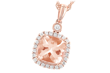 G186-93144: NECK 1.09 MORGANITE 1.26 TGW (7MM MORG)