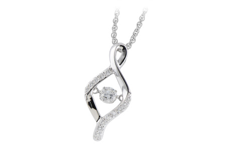 G188-74917: NECKLACE .33 TW