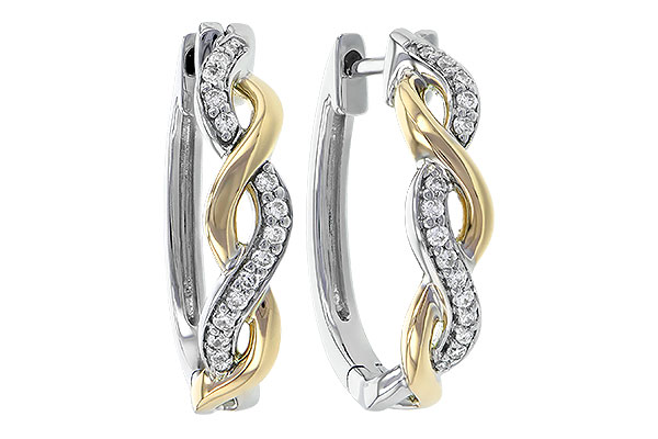 G189-64081: EARRINGS .15 TW