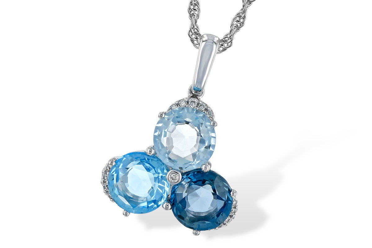 G189-64999: NECK 4.01 BLUE TOPAZ 4.06 TGW
