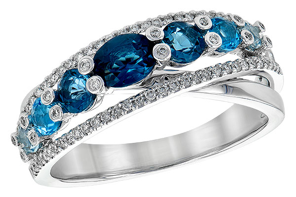 G190-54990: LDS RG 1.06 BLUE TOPAZ 1.25 TGW