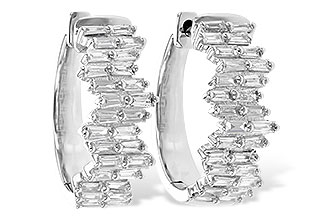 G190-59535: EARR .70 TW BAGUETTE DIAS