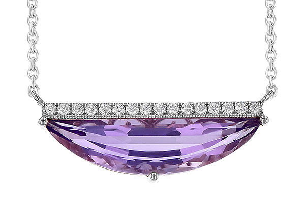 G190-60417: NECK 2.18 AMETHYST 2.28 TGW