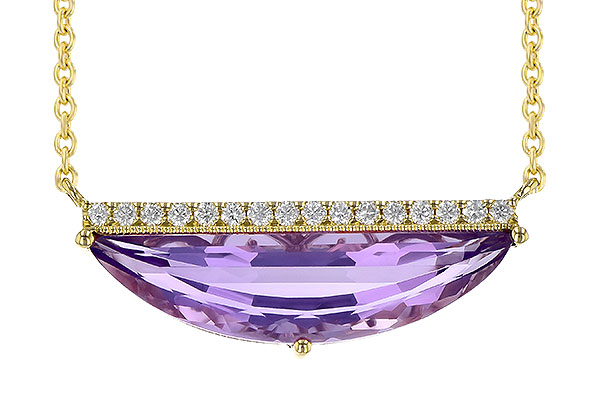 G190-60417: NECK 2.18 AMETHYST 2.28 TGW