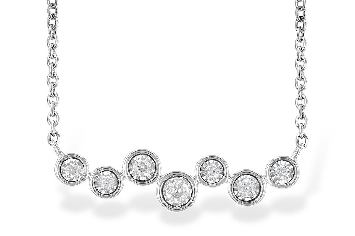 G190-61363: NECKLACE .13 TW