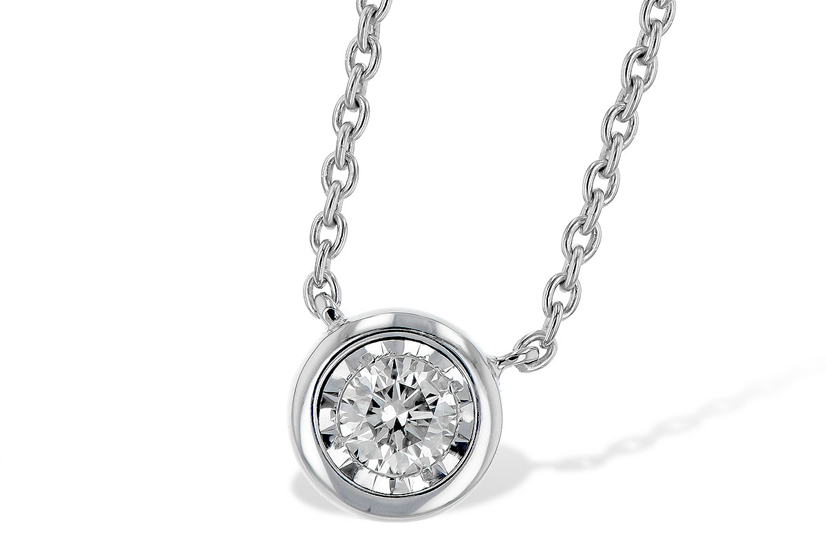 G273-27672: NECKLACE .15 BR (18")
