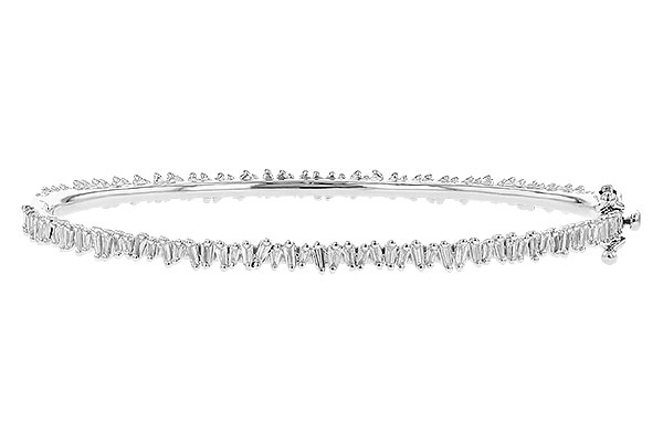 G273-28599: BANGLE .75 TW BAGUETTE DIAS