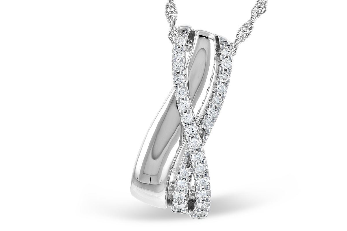 G273-29517: NECKLACE .26 TW