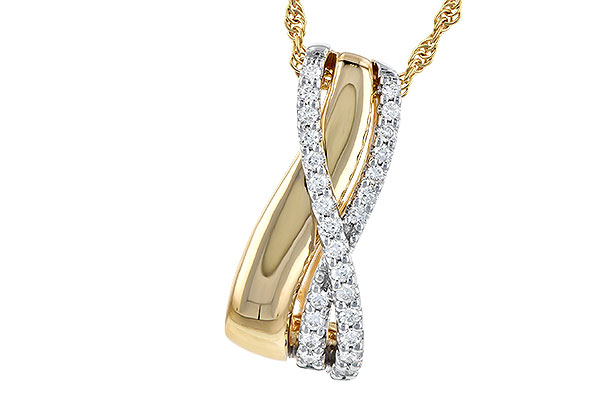 G273-29517: NECKLACE .26 TW