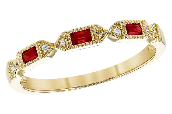 G273-30444: LDS WED RG .12 RUBY .14 TGW