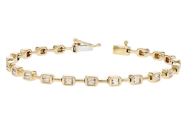 G274-23135: BRACELET .90 TW BAGUETTE