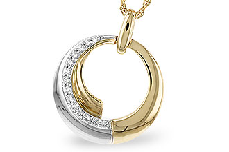 G274-25826: NECKLACE .25 TW
