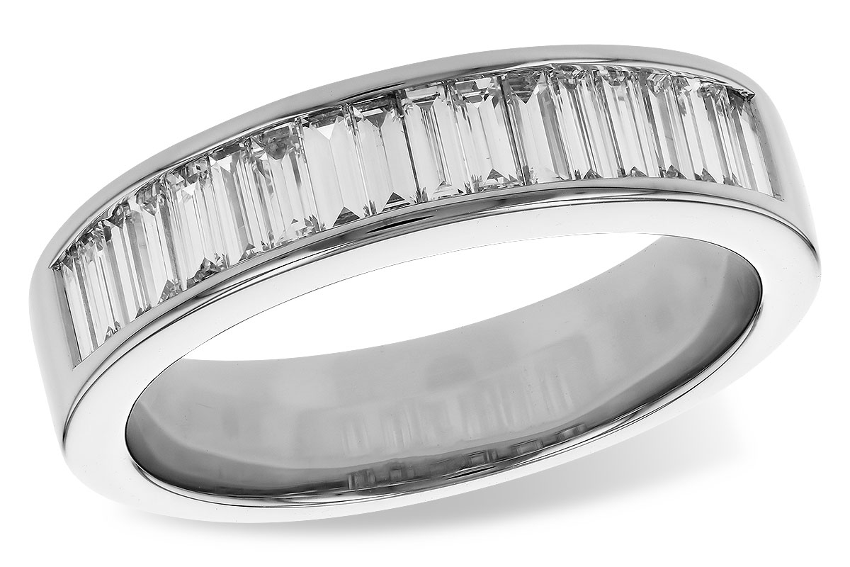 G275-09526: LDS DIA WED RG .70 TW BAGUETTES