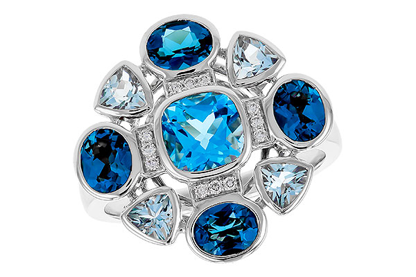 G275-12199: LDS RG 3.19 TW BLUE TOPAZ 3.25 TGW
