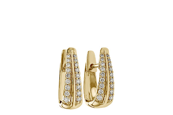 G275-12235: EARRINGS .25 TW