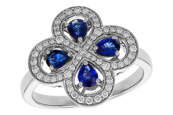 G275-14963: LDS RG .68 TW SAPPHIRE .96 TGW