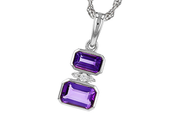 G275-17672: NECK .72 TW AMETHYST .75 TGW