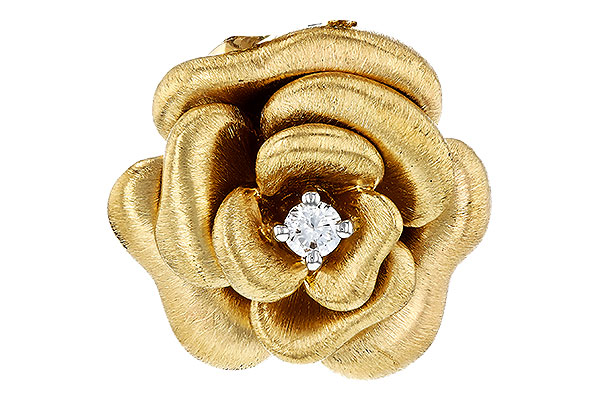 G276-00435: PENDANT .03CT (LARGE FLOWER PENDANT FROM C276-00427)