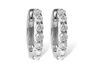 H186-03117: EARRINGS 1.00 CT TW