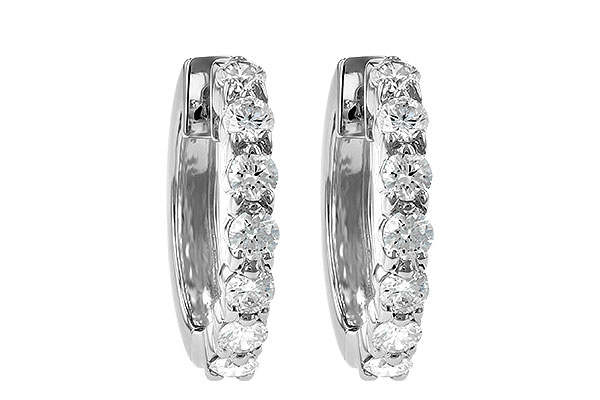 H186-03117: EARRINGS 1.00 CT TW