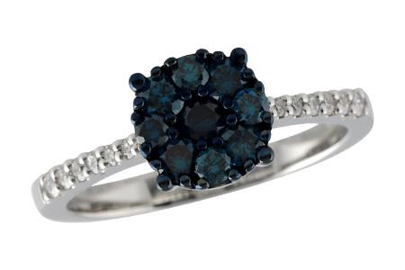 H186-99535: LDS DIA RG .45 BLUE DIA .58 TW