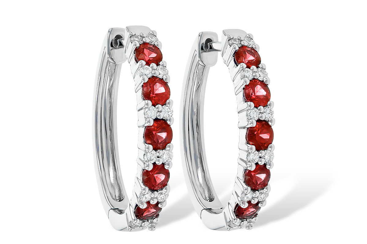 H190-59526: EARR 1.35 RUBY 1.68 TGW