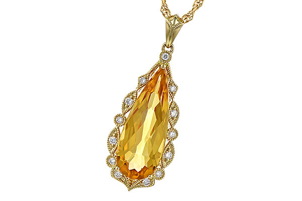 H273-30399: NECK 3.38 CITRINE 3.50 TGW