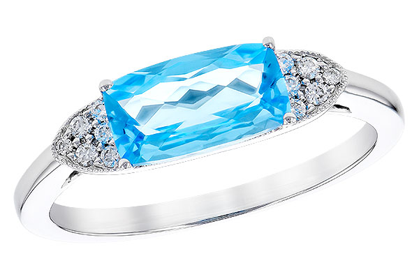 H274-18553: LDS RG 1.44 BLUE TOPAZ 1.52 TGW