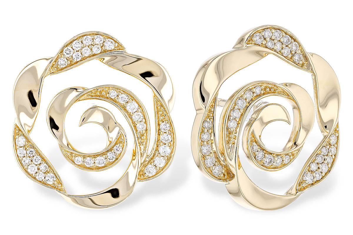 H274-21308: EARRINGS .25 TW