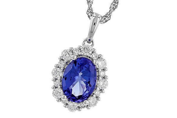 H274-22272: NECK 1.02 TANZANITE 1.32 TGW (8x6 OVAL)