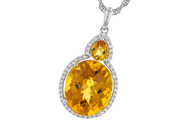 H274-23135: NECK 5.70 TW CITRINE 5.85 TGW (13x11 OVAL)