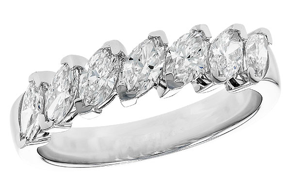 H275-09508: LDS DIA WED RG 1.00 TW (7 MARQUISE)