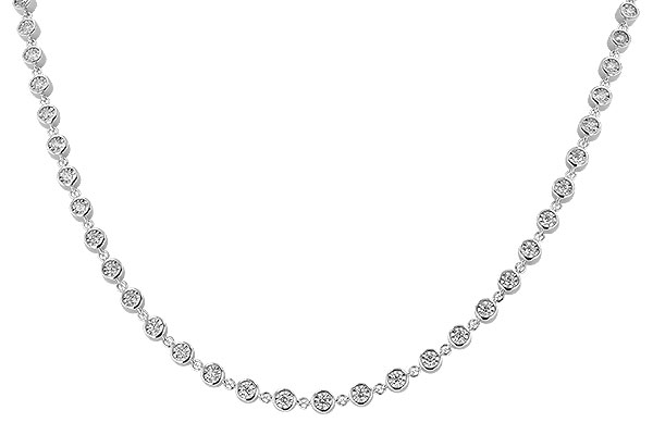 H275-09517: NECKLACE 3.40 TW (18")