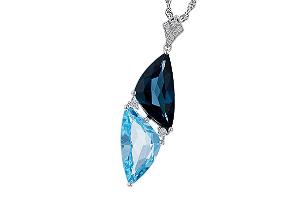 H275-11326: NECK 6.87 BLUE TOPAZ 6.97 TGW
