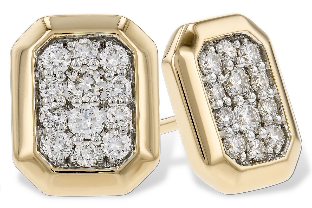 H275-15844: EARRINGS .38 TW