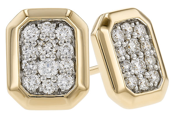 H275-15844: EARRINGS .38 TW