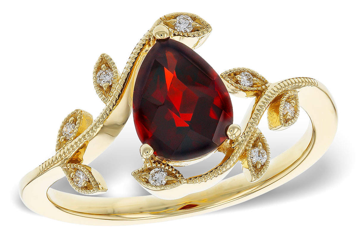 H275-15853: LDS RG 1.34 GARNET 1.40 TGW (8x6MM GAR)