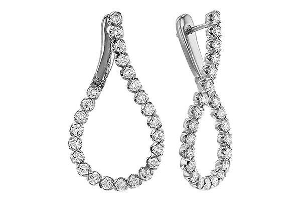 H275-15881: EARRINGS 2.00 TW