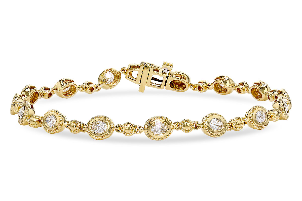 H275-16808: BRACELET 1.25 TW OVAL DIAS (7")
