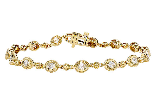 H275-16808: BRACELET 1.25 TW OVAL DIAS (7")