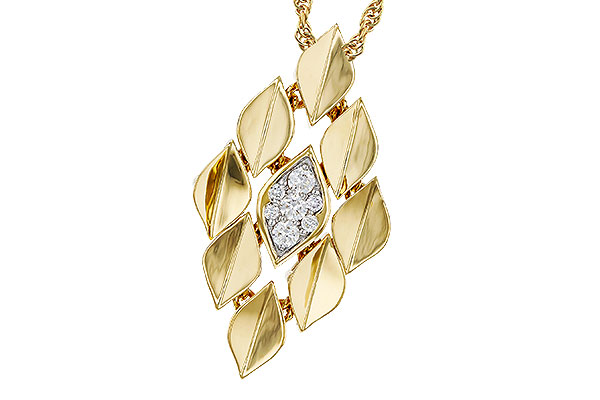 H276-00426: NECKLACE .15 TW